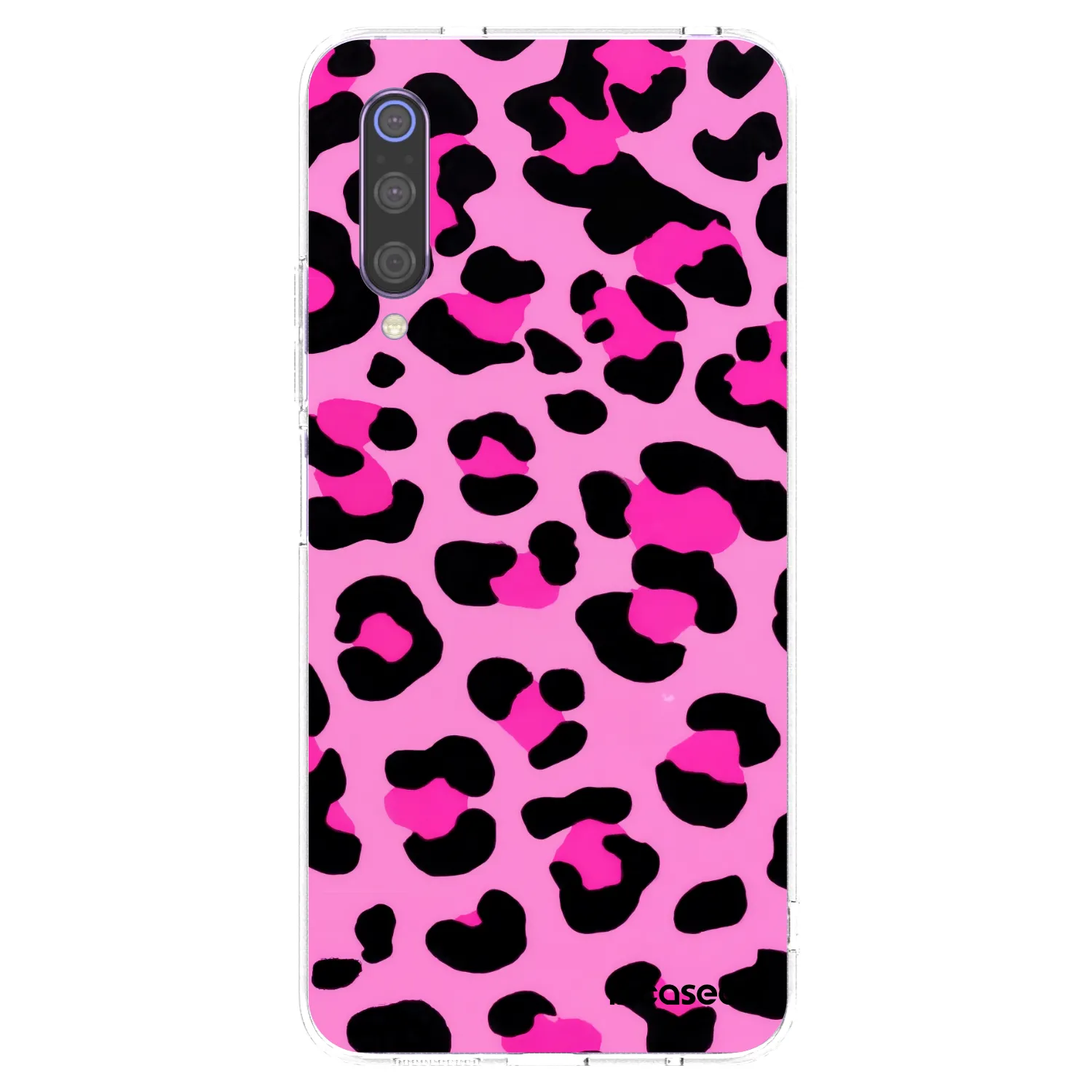 Picasee silikonska prozirna maskica za Xiaomi Mi 9 - Pink Tiger
