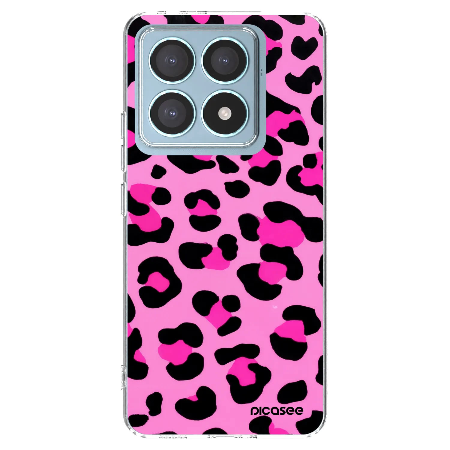 Picasee silikonska prozirna maskica za Xiaomi 14T Pro - Pink Tiger