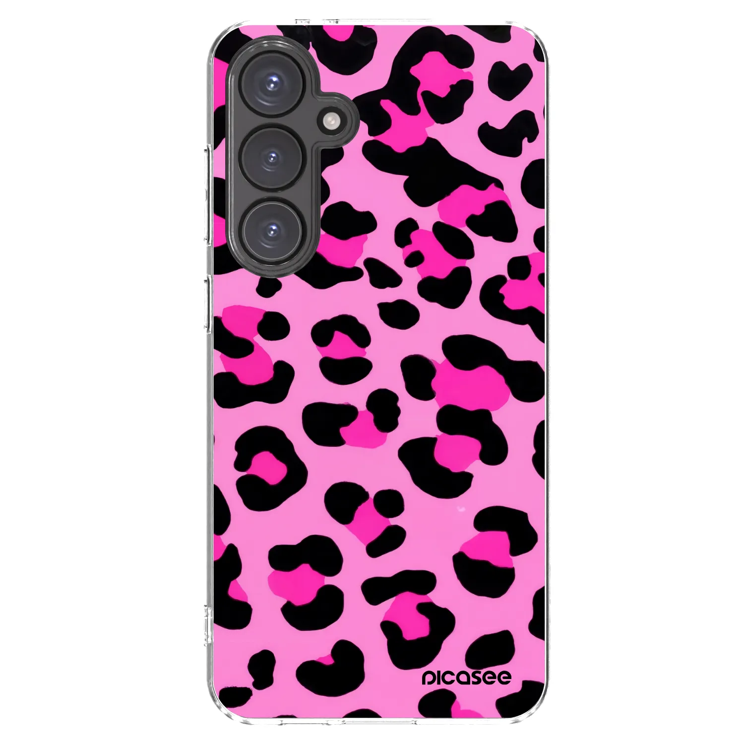 Picasee silikonska prozirna maskica za Samsung Galaxy S24 FE S721B - Pink Tiger