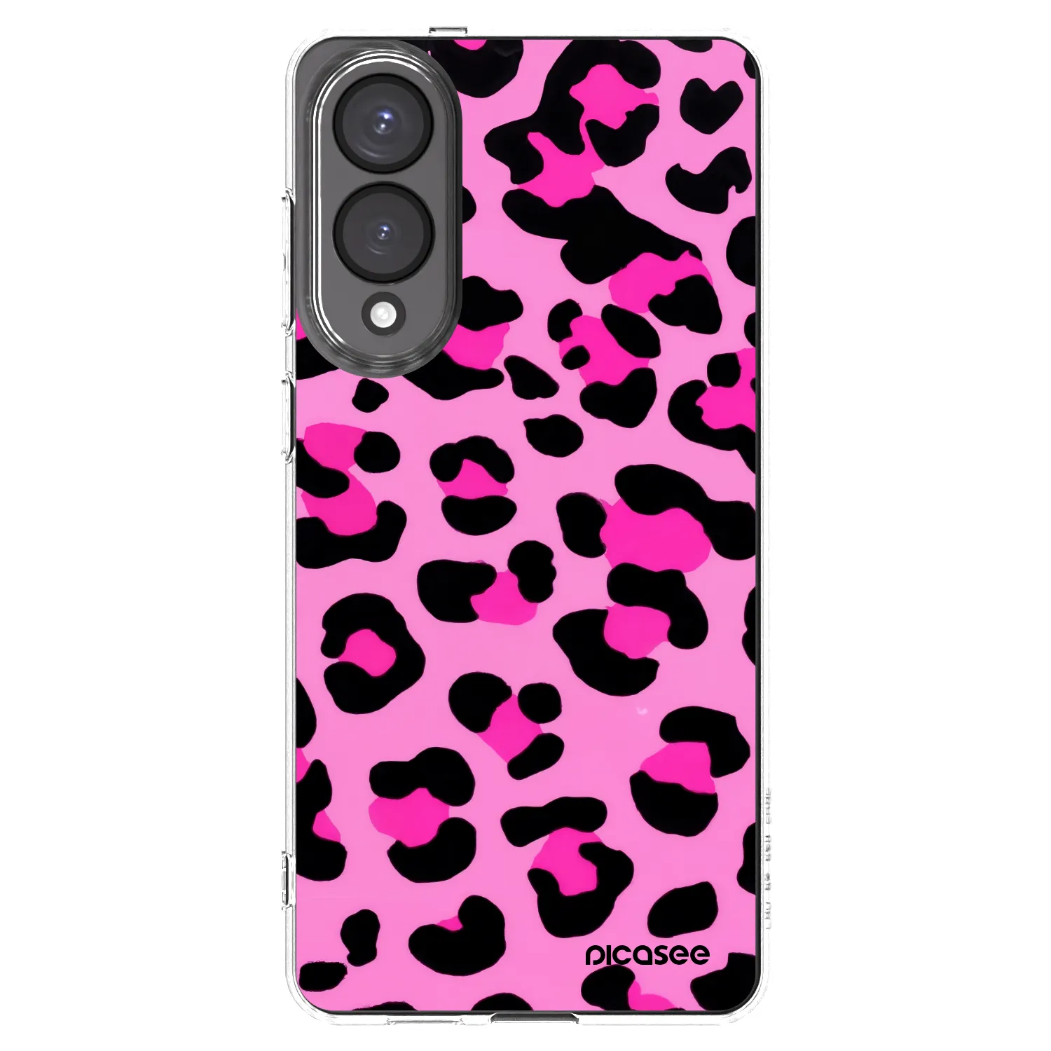 Picasee silikonska prozirna maskica za Samsung Galaxy S25 Edge 5G - Pink Tiger