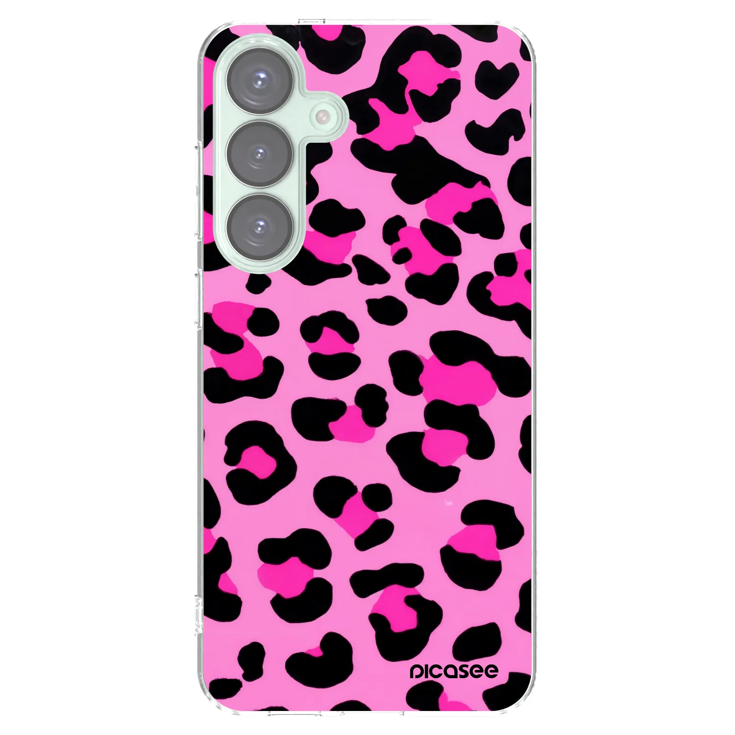 Picasee silikonska prozirna maskica za Samsung Galaxy S25+ 5G - Pink Tiger