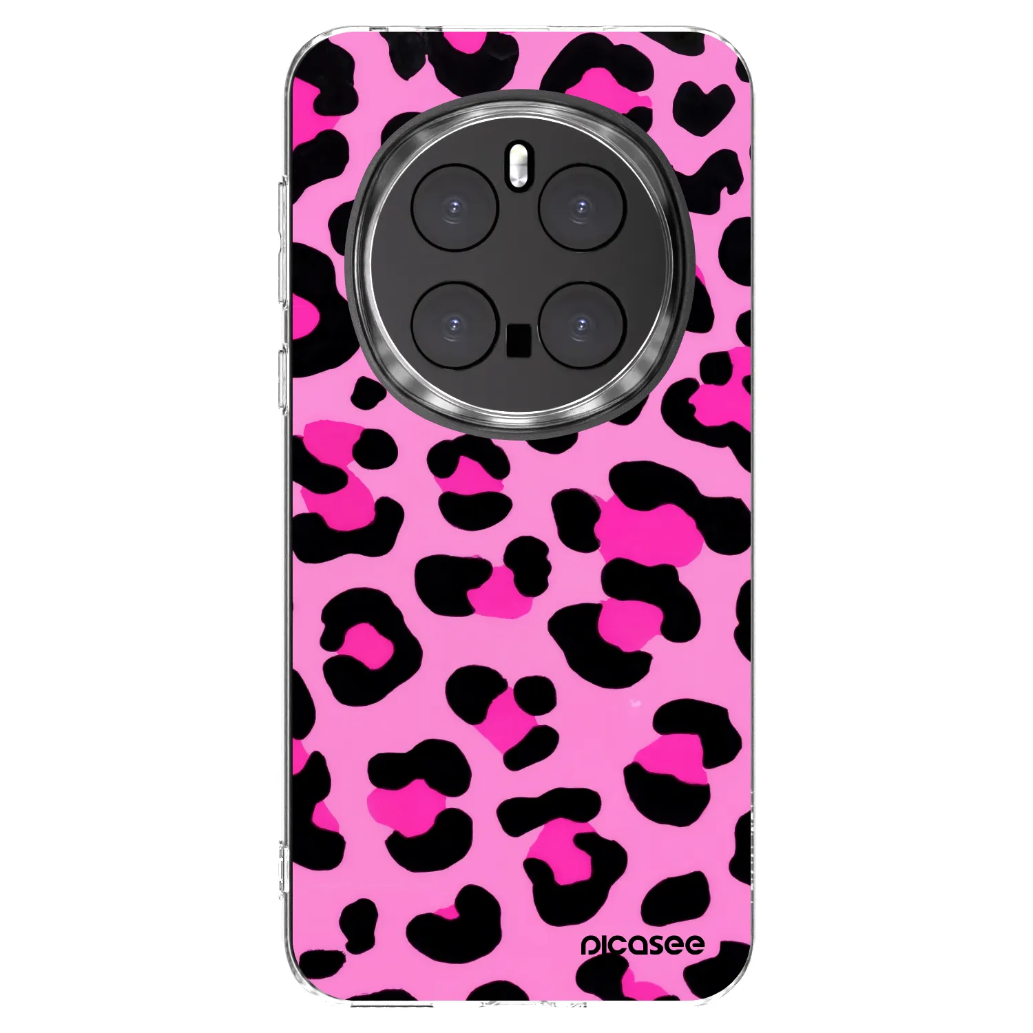 Picasee silikonska prozirna maskica za Honor Magic7 Pro 5G - Pink Tiger