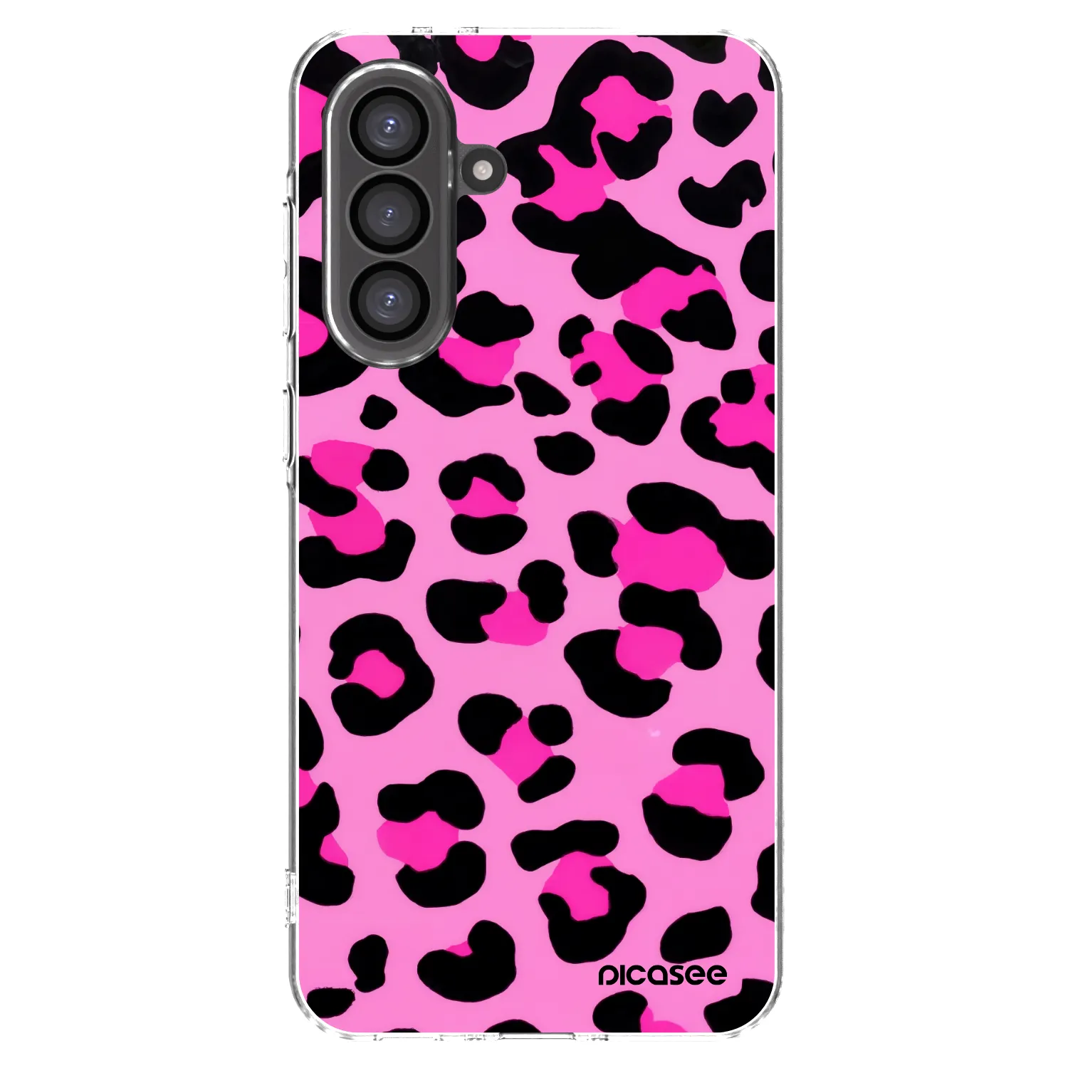 Picasee silikonska prozirna maskica za Samsung Galaxy A56 5G A566B - Pink Tiger