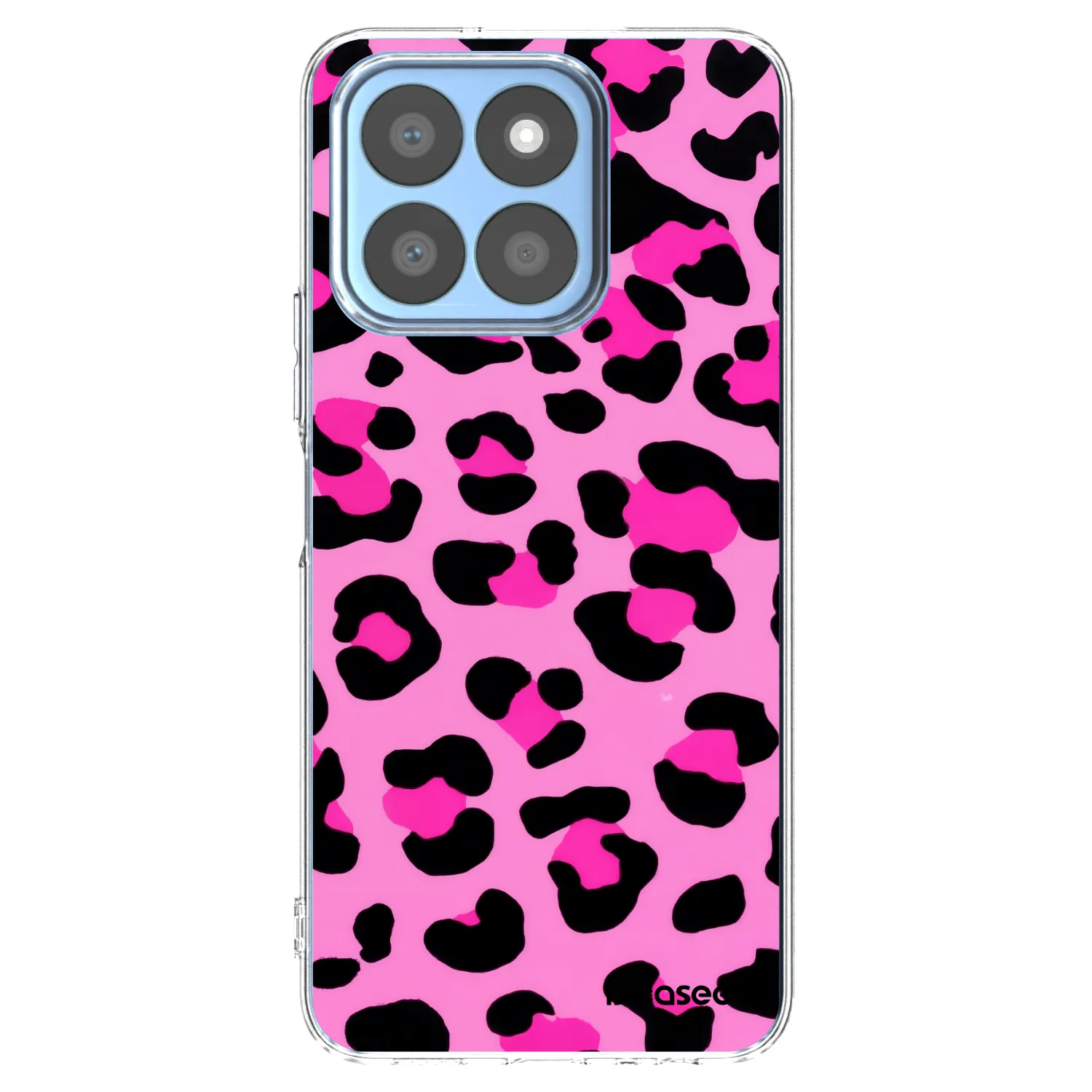 Picasee silikonska prozirna maskica za Honor X8c - Pink Tiger