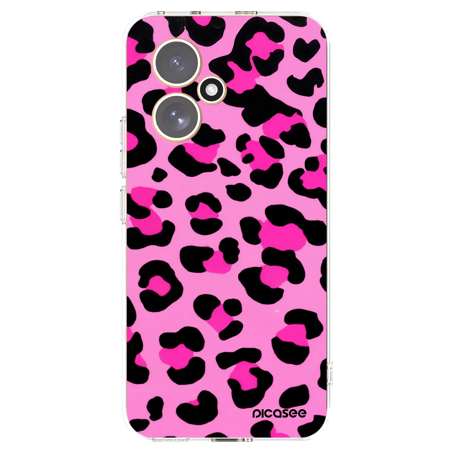 Picasee silikonska prozirna maskica za Honor 400 5G - Pink Tiger