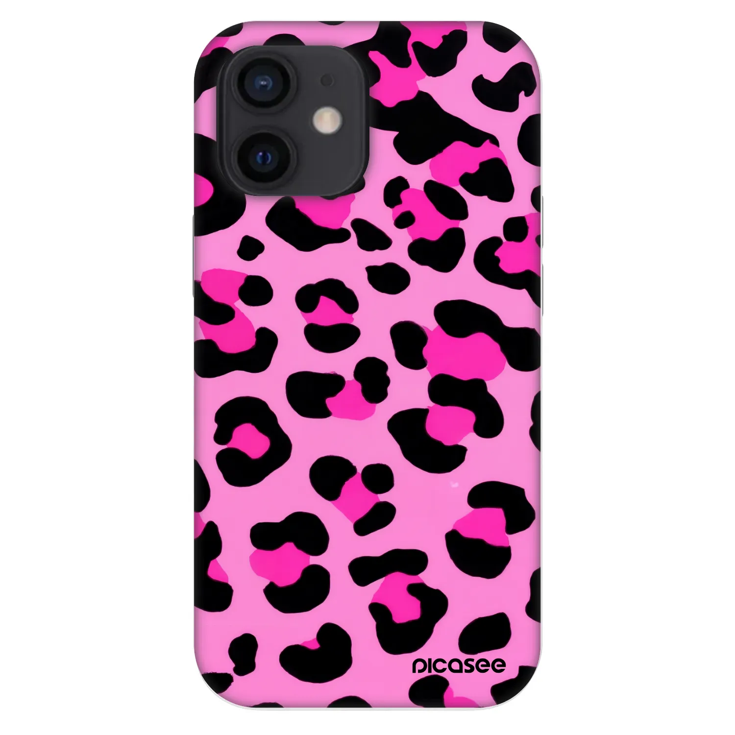 Picasee Fashion Case za Apple iPhone 12 mini - Pink Tiger