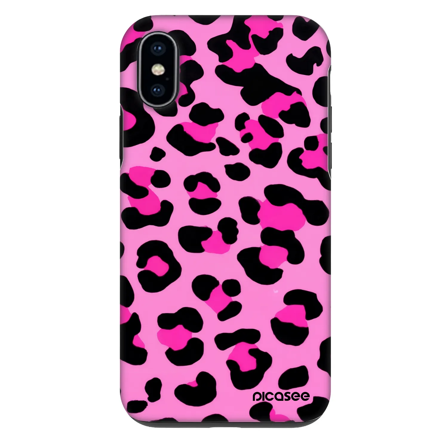 Picasee Fashion Case za Apple iPhone X/XS - Pink Tiger