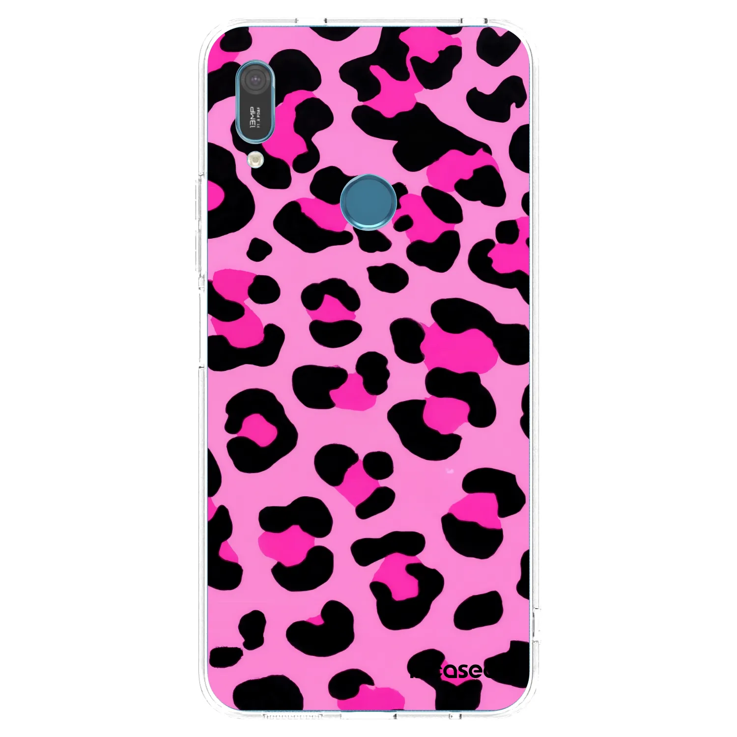 Picasee silikonska prozirna maskica za Huawei Y6 2019 - Pink Tiger
