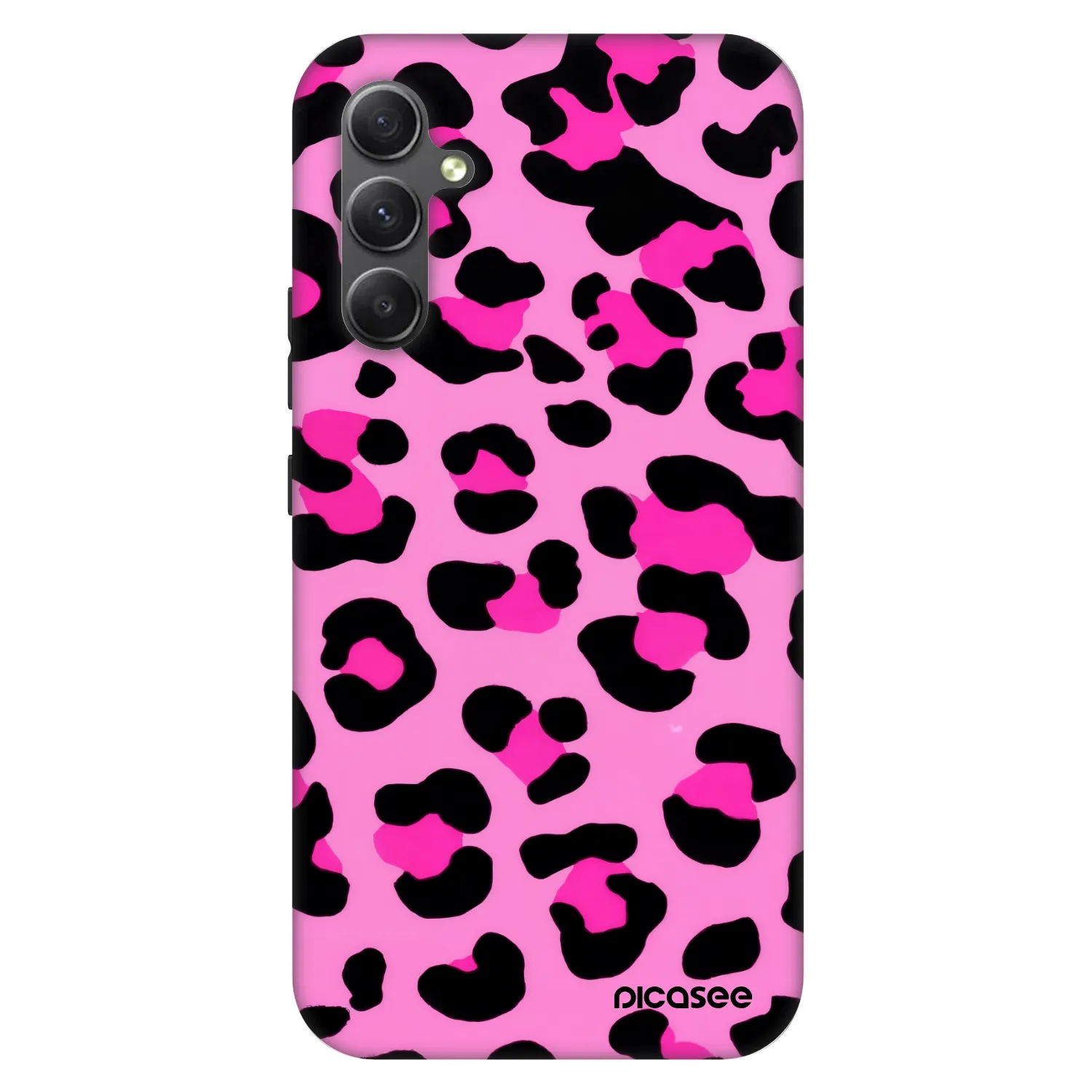 Picasee Fashion Case za Samsung Galaxy A34 5G A346B - Pink Tiger