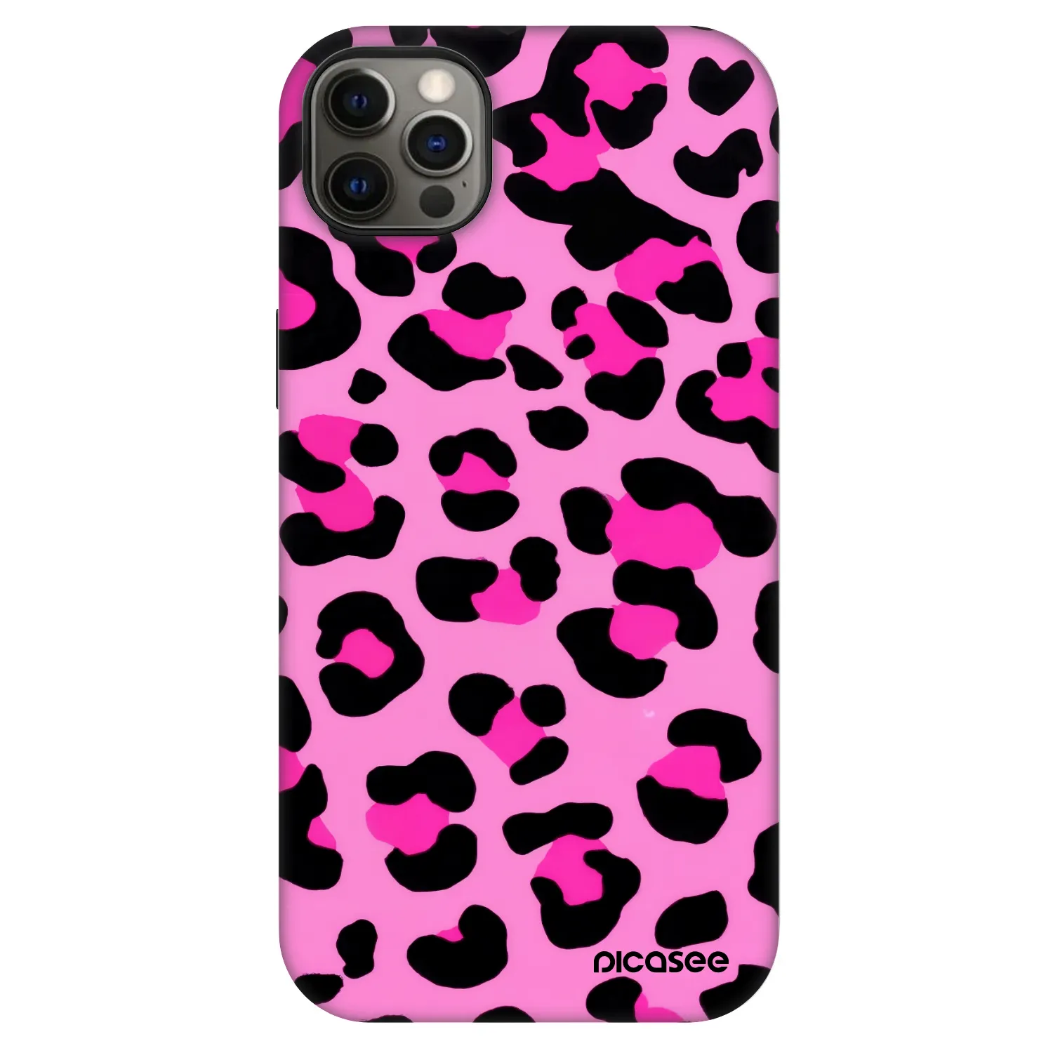 Picasee Fashion Case MagSafe za Apple iPhone 12 Pro Max - Pink Tiger