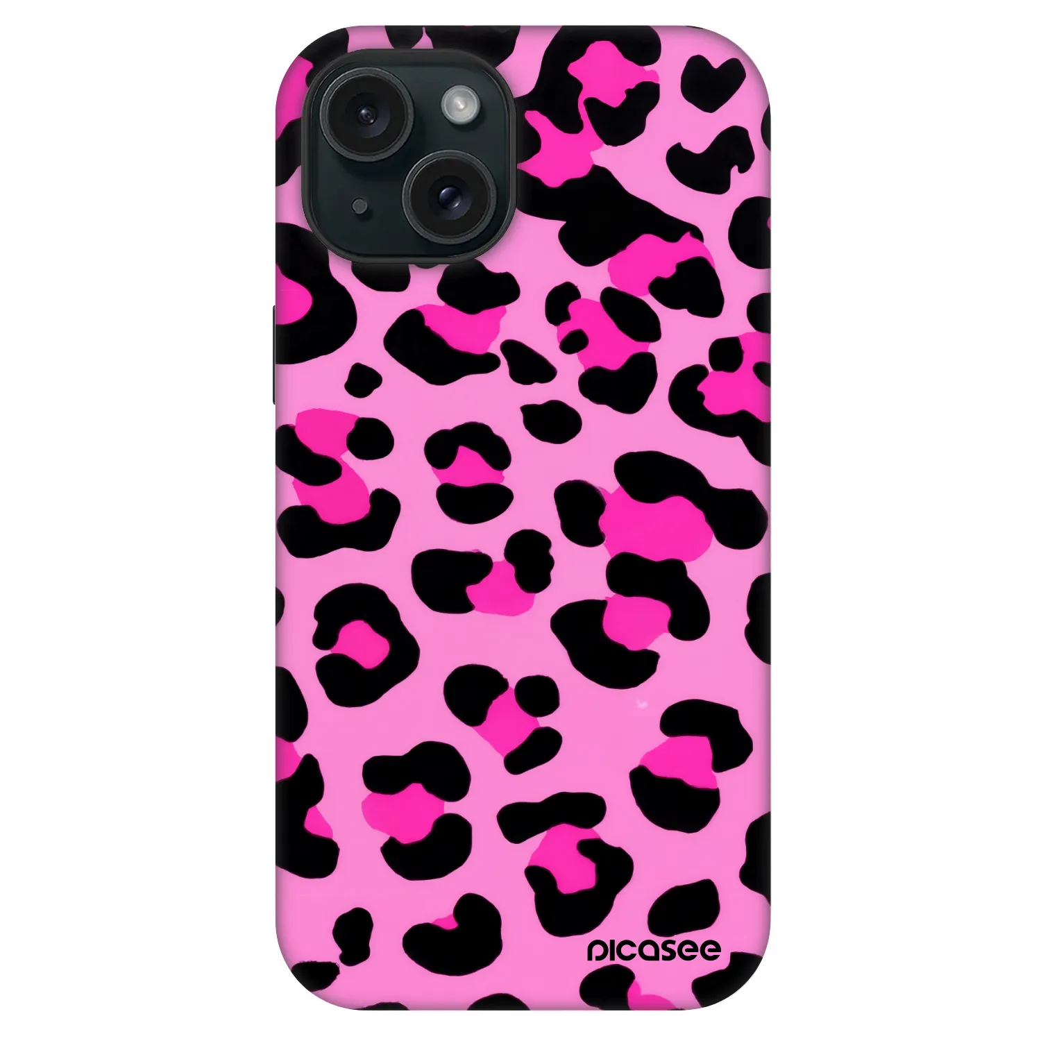 Picasee Fashion Case MagSafe za Apple iPhone 15 - Pink Tiger