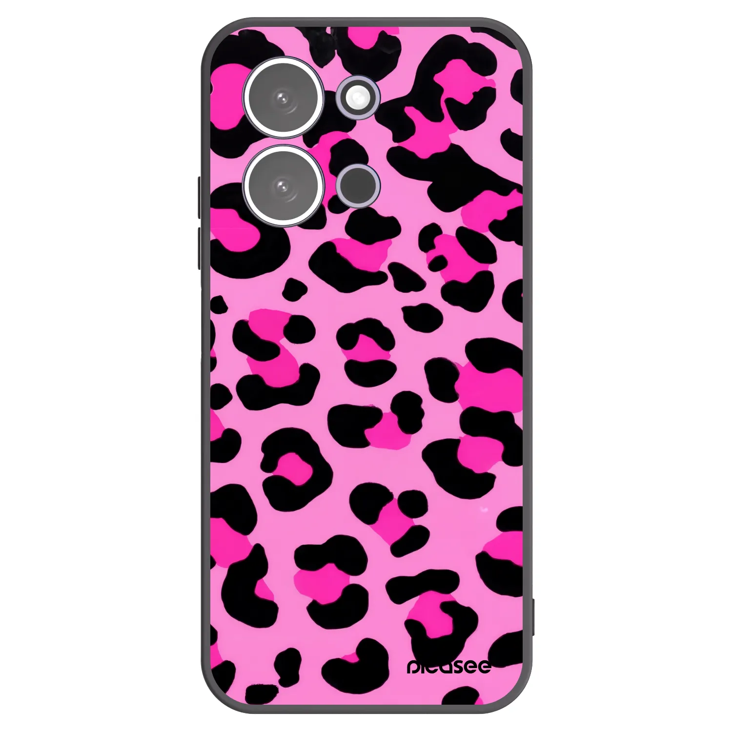 Picasee crna silikonska maskica za Xiaomi Redmi 15C 5G - Pink Tiger