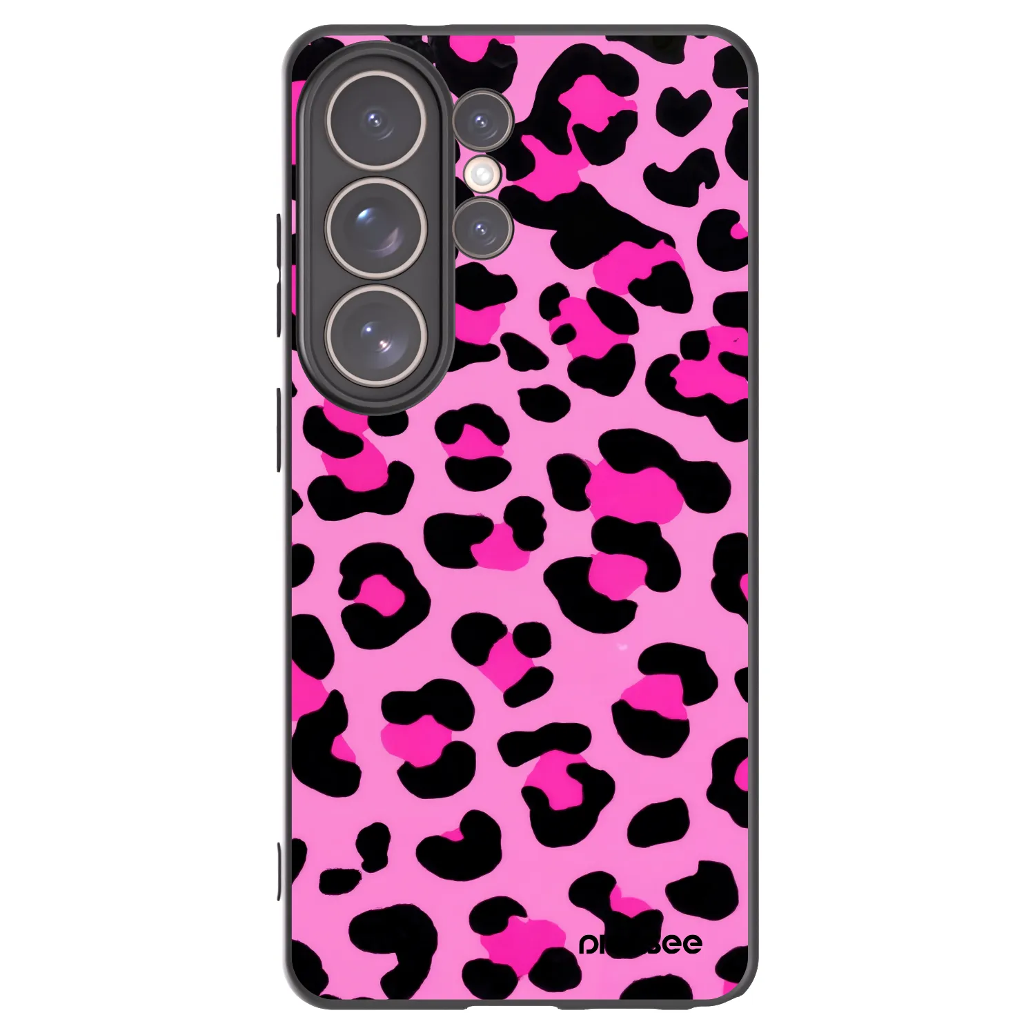 Picasee crna silikonska maskica za Samsung Galaxy S26 Ultra - Pink Tiger