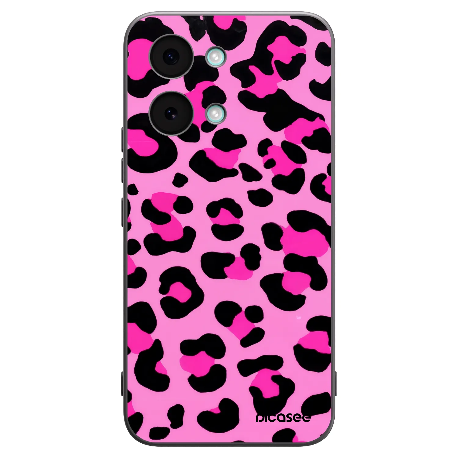 Picasee crna silikonska maskica za Xiaomi Poco X8 Pro Max - Pink Tiger
