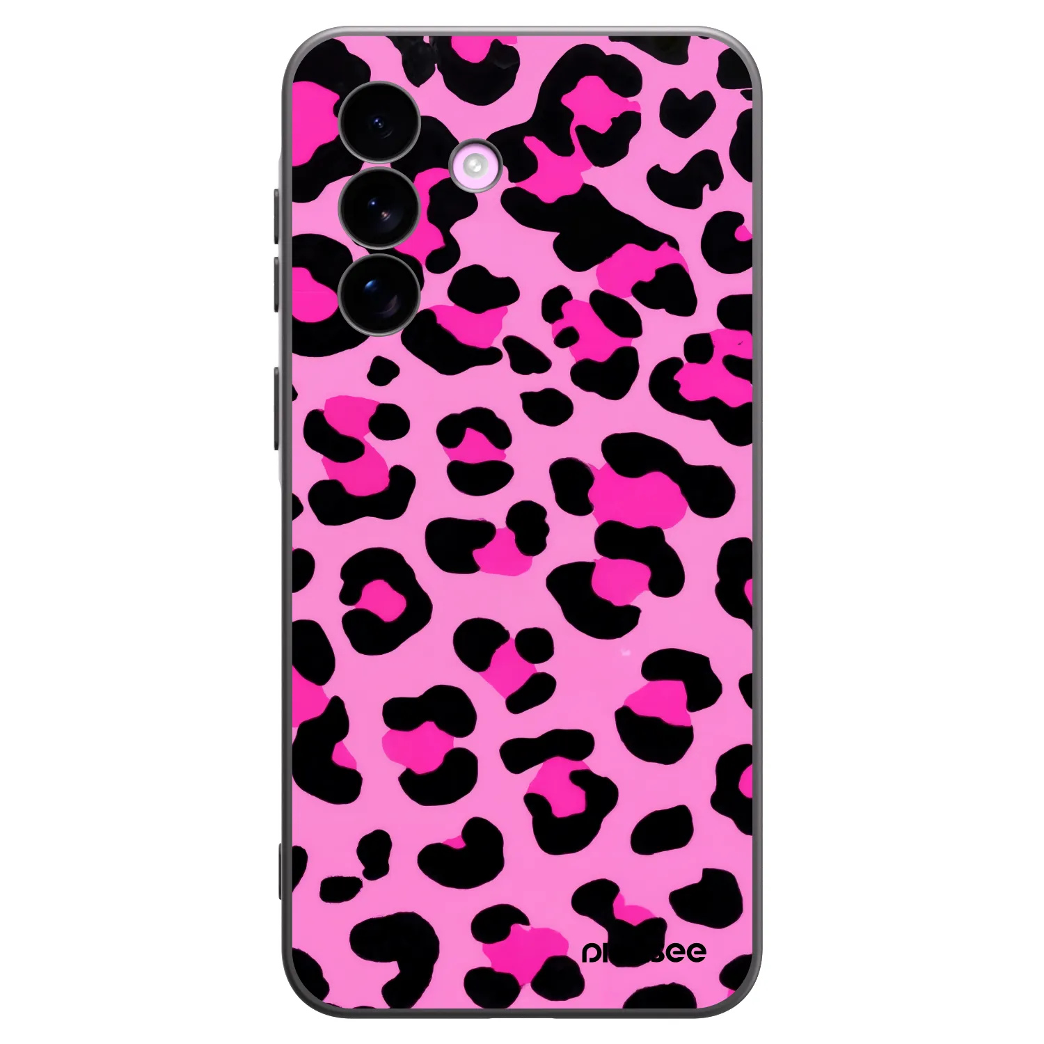 Picasee crna silikonska maskica za Samsung Galaxy A57 5G - Pink Tiger