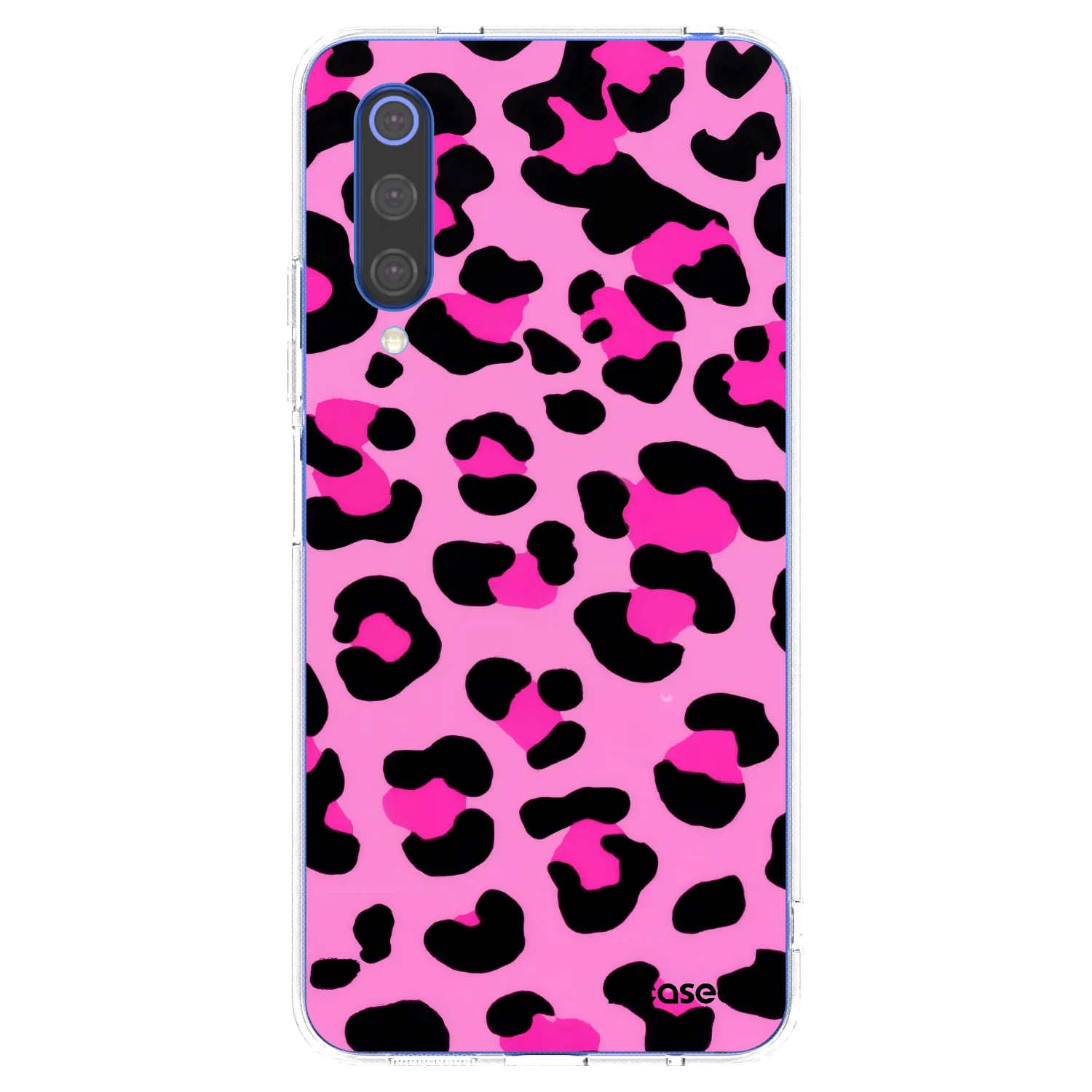 Picasee silikonska prozirna maskica za Xiaomi Mi 9 SE - Pink Tiger