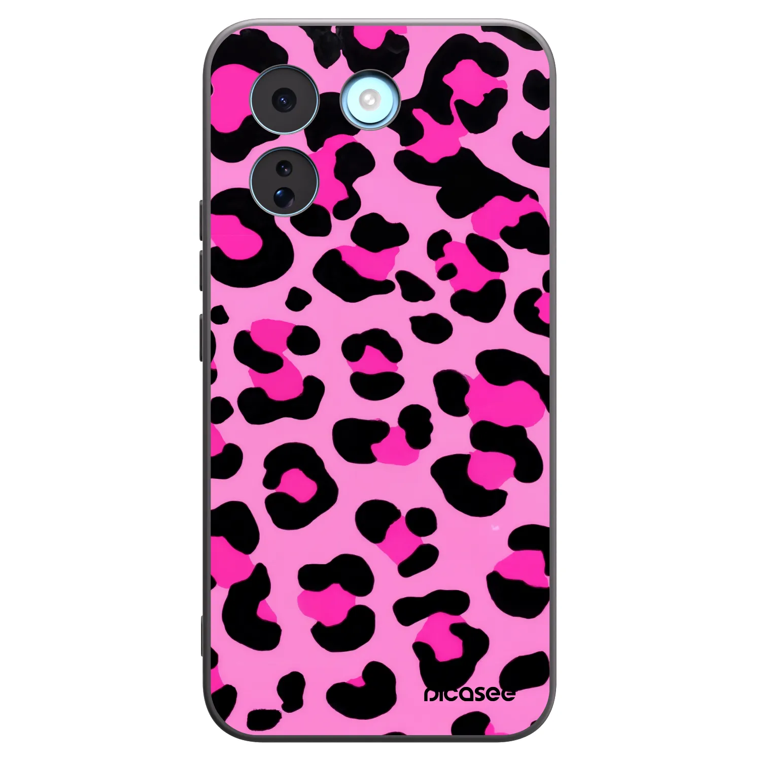Picasee crna silikonska maskica za Xiaomi Redmi Note 17 Pro MAX 5G - Pink Tiger