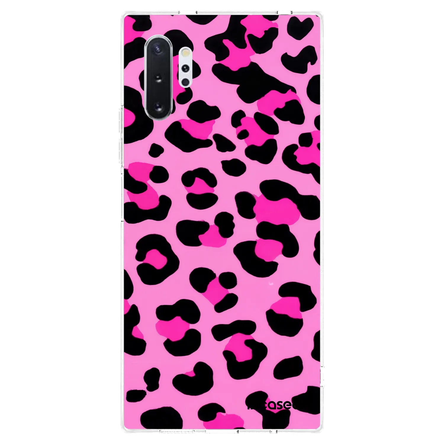 Picasee silikonska prozirna maskica za Samsung Galaxy Note 10+ N975F - Pink Tiger