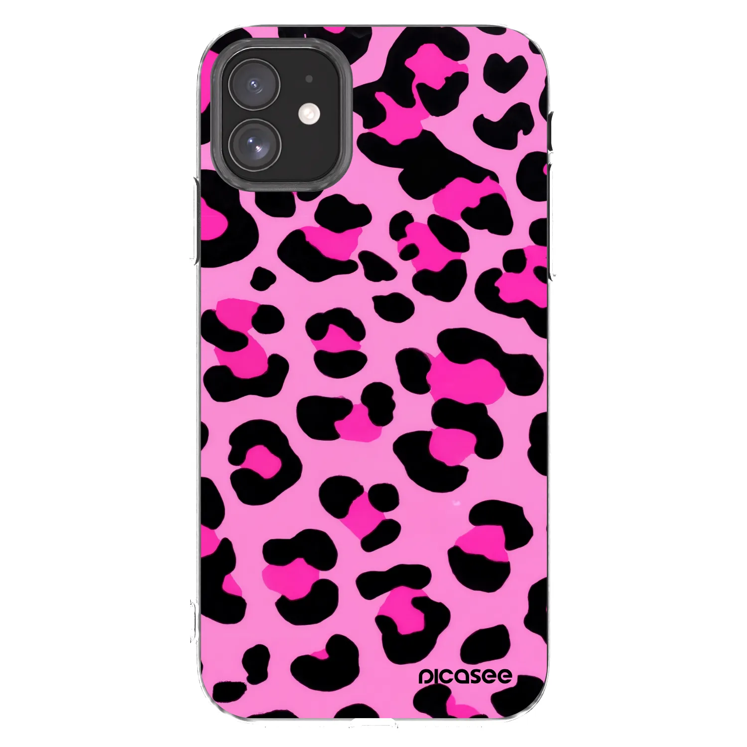 Picasee silikonska prozirna maskica za Apple iPhone 11 - Pink Tiger