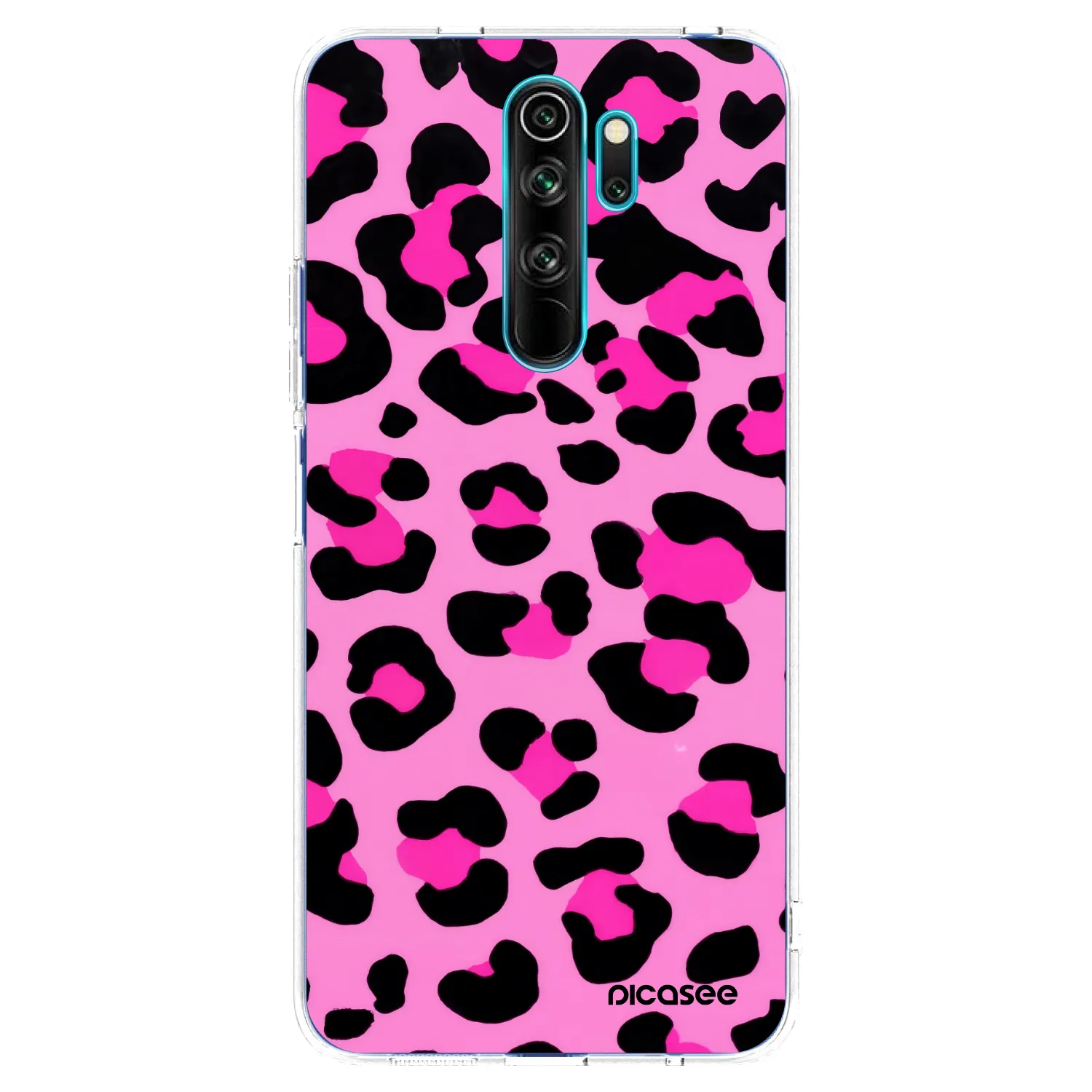 Picasee silikonska prozirna maskica za Xiaomi Redmi Note 8 Pro - Pink Tiger