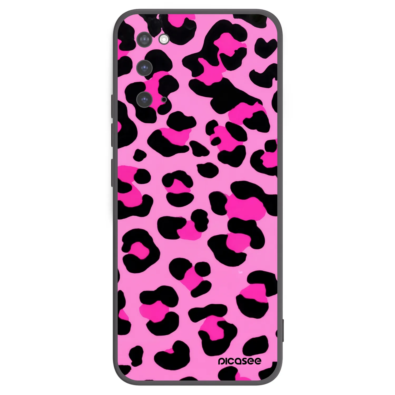 Picasee crna silikonska maskica za Samsung Galaxy S20 G980F - Pink Tiger