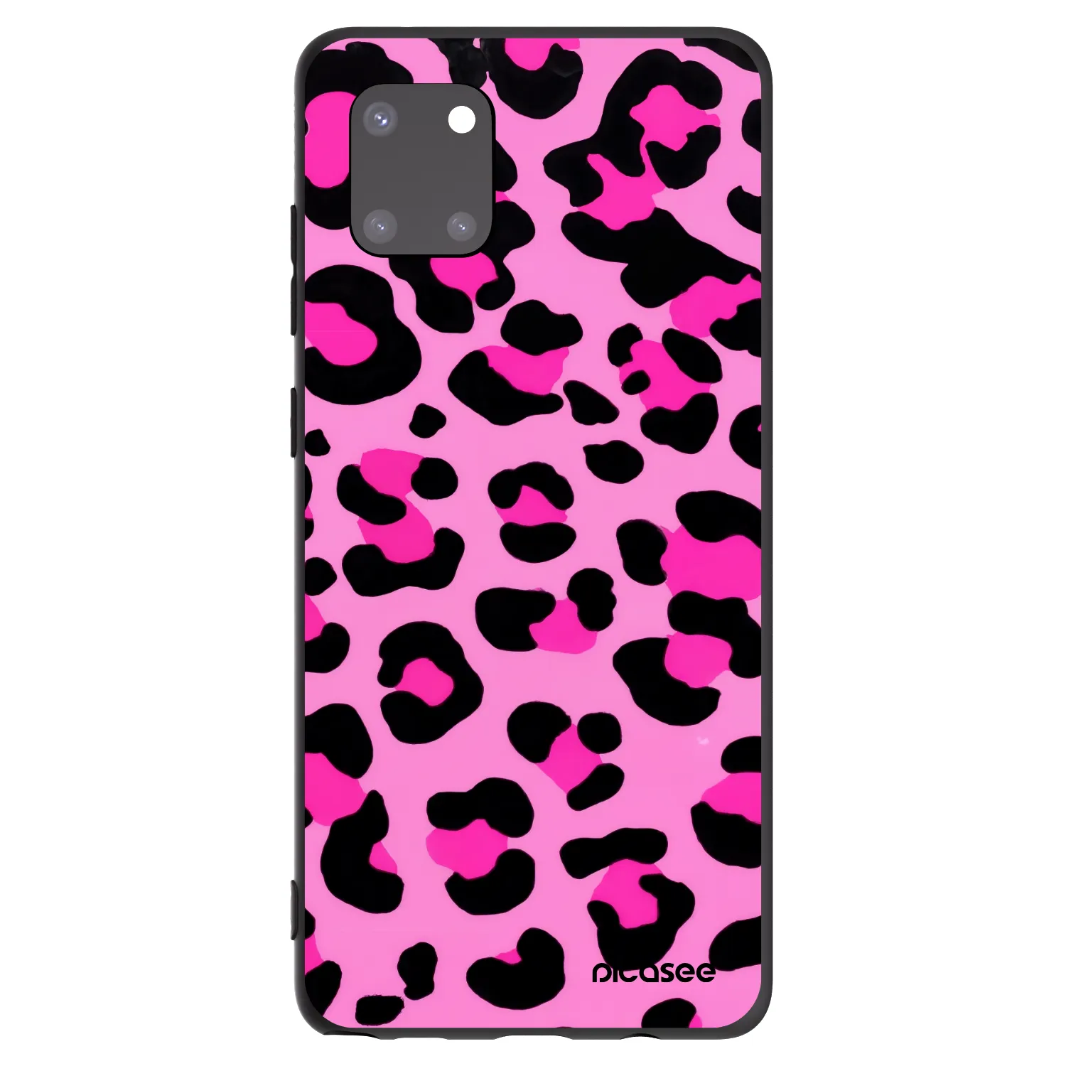 Picasee crna silikonska maskica za Samsung Galaxy Note 10 Lite N770F - Pink Tiger