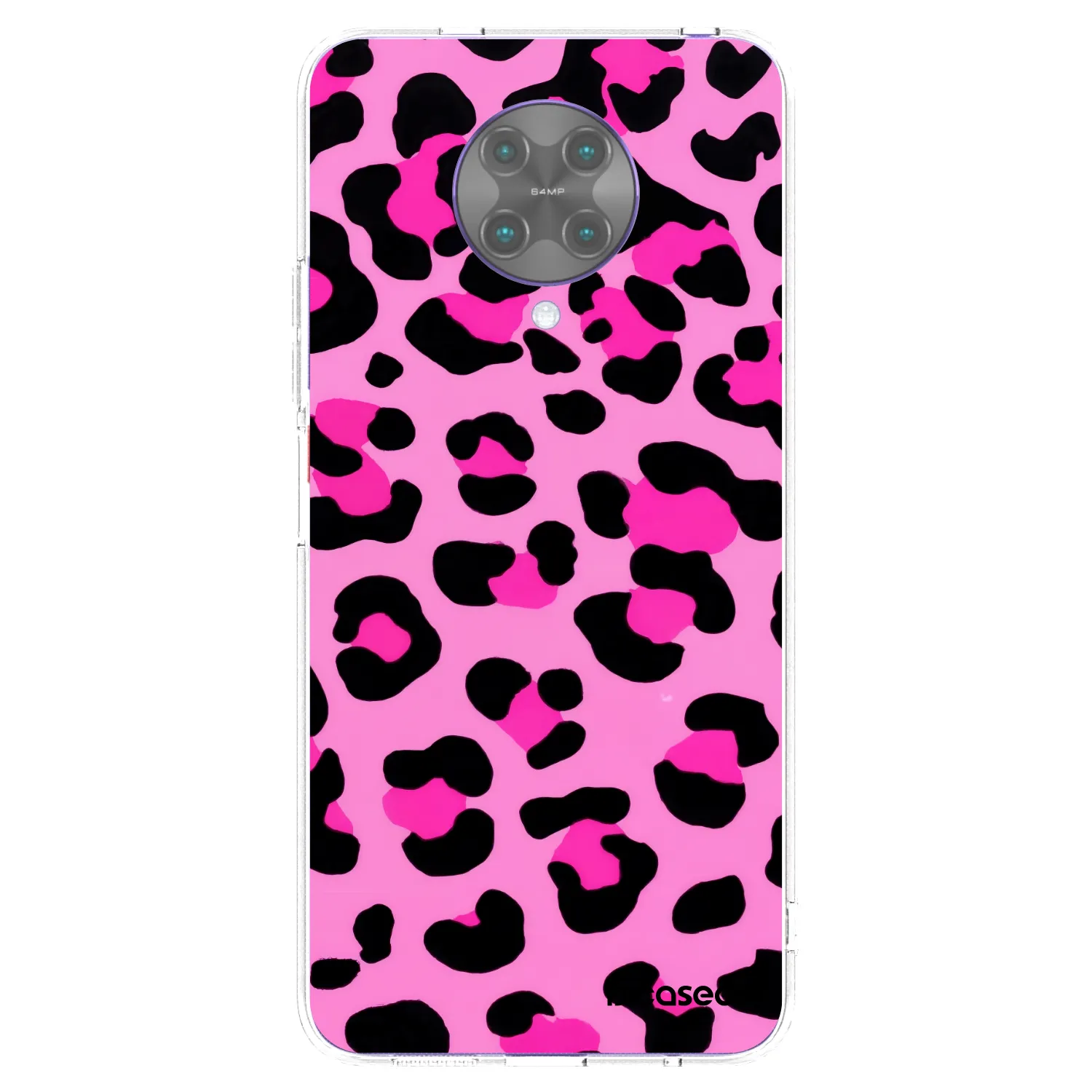 Picasee silikonska prozirna maskica za Xiaomi Poco F2 Pro - Pink Tiger