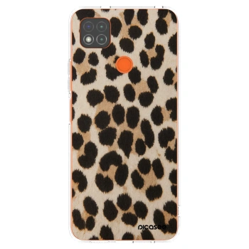 Picasee silikonska prozirna maskica za Xiaomi Redmi 9C - Brown Tiger