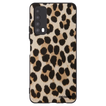 Picasee crna silikonska maskica za Huawei P Smart 2021 - Brown Tiger