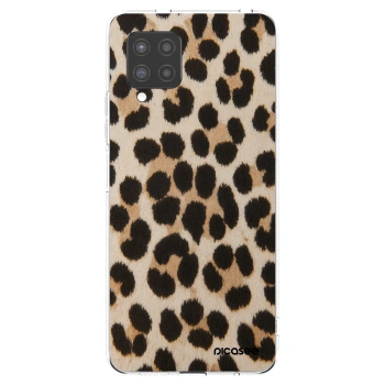 Picasee silikonska prozirna maskica za Samsung Galaxy A42 A426B - Brown Tiger