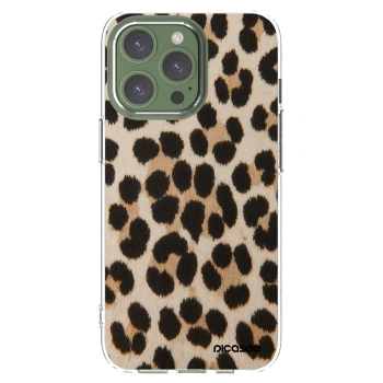 Picasee silikonska prozirna maskica za Apple iPhone 13 Pro - Brown Tiger