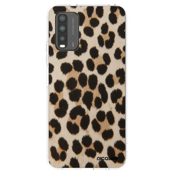 Picasee crna silikonska maskica za Xiaomi Redmi 9T - Brown Tiger