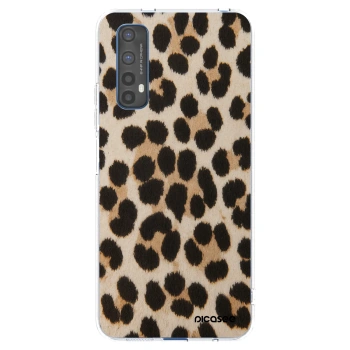 Picasee silikonska prozirna maskica za Realme 7 - Brown Tiger