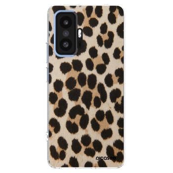 Picasee silikonska prozirna maskica za Xiaomi 11T - Brown Tiger
