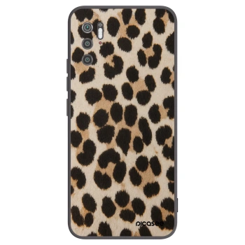 Picasee crna silikonska maskica za Xiaomi Poco M3 Pro 5G - Brown Tiger