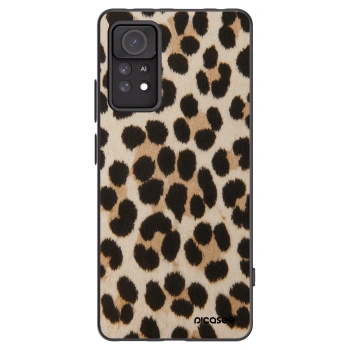 Picasee crna silikonska maskica za Xiaomi Redmi Note 11 Pro 5G - Brown Tiger
