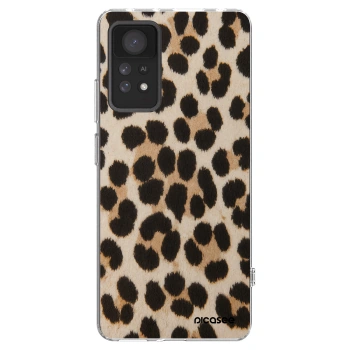 Picasee silikonska prozirna maskica za Xiaomi Redmi Note 11 Pro 5G - Brown Tiger