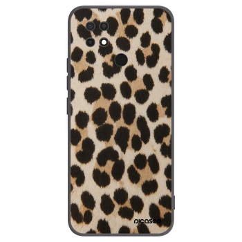 Picasee crna silikonska maskica za Xiaomi Redmi 10C - Brown Tiger