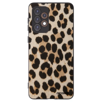 Picasee crna silikonska maskica za Samsung Galaxy A33 5G A336 - Brown Tiger