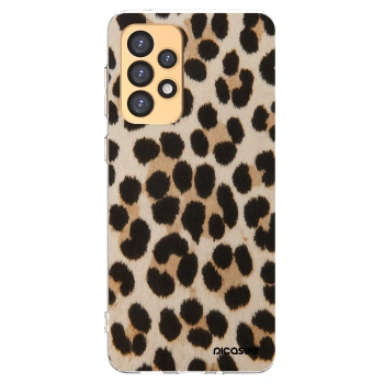 Picasee silikonska prozirna maskica za Samsung Galaxy A33 5G A336 - Brown Tiger