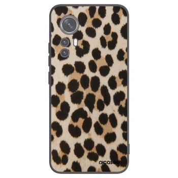Picasee crna silikonska maskica za Xiaomi 12X - Brown Tiger
