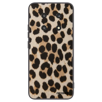 Picasee crna silikonska maskica za Honor Magic4 Lite 5G - Brown Tiger