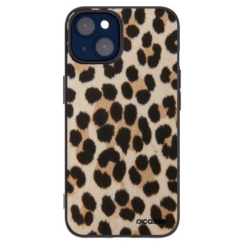 Picasee crna silikonska maskica za Apple iPhone 14 - Brown Tiger