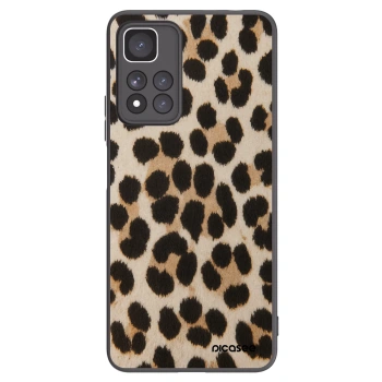 Picasee crna silikonska maskica za Xiaomi Redmi Note 11 Pro+ 5G - Brown Tiger