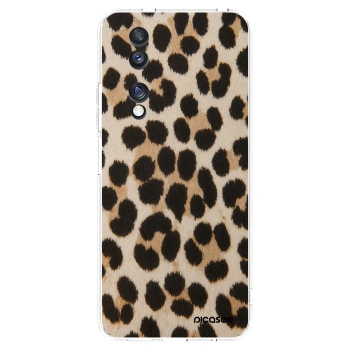 Picasee silikonska prozirna maskica za Honor 70 - Brown Tiger