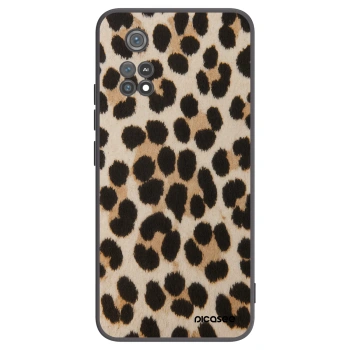 Picasee crna silikonska maskica za Xiaomi Poco M4 Pro - Brown Tiger