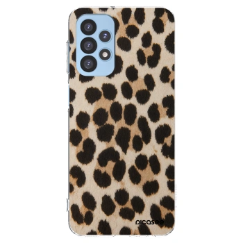 Picasee silikonska prozirna maskica za Samsung Galaxy A23 A235F 4G - Brown Tiger