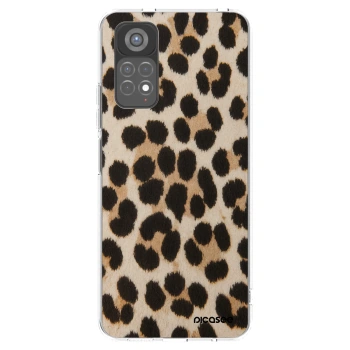 Picasee silikonska prozirna maskica za Xiaomi Redmi Note 11S 5G - Brown Tiger