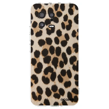 Picasee silikonska prozirna maskica za Xiaomi 13 - Brown Tiger