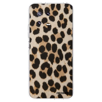 Picasee silikonska prozirna maskica za Xiaomi 13 Pro - Brown Tiger